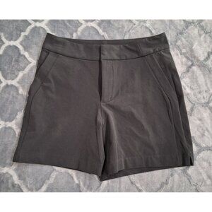 NWOT Zella Zelflex All Day Black Athletic Shorts/Size 8